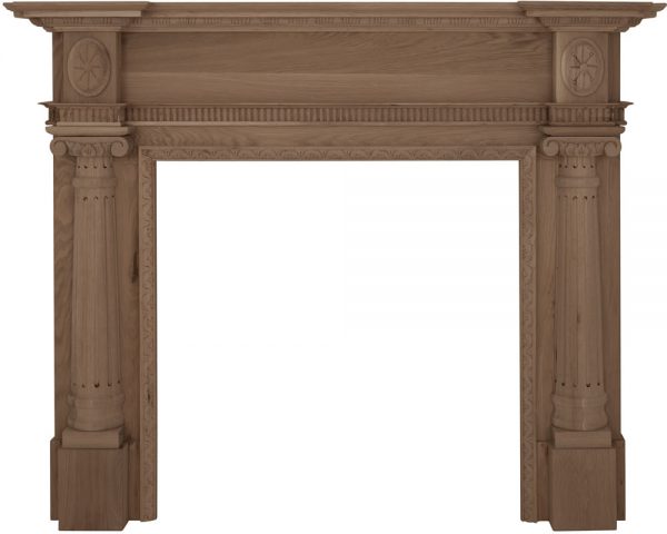 Ashleigh Wooden Fireplace Surround - Image 2