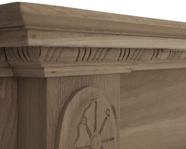 Ashleigh Wooden Fireplace Surround - Image 4