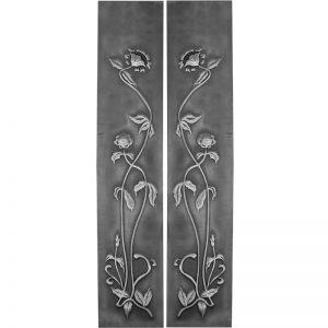 Set of 2 Art Nov Tile Panels - Highlight Polish