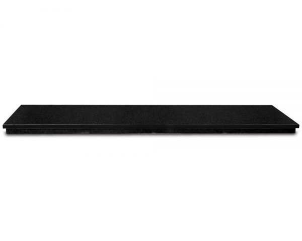 Absolute Black Granite Hearth 4 Piece 137x46cm - Image 3