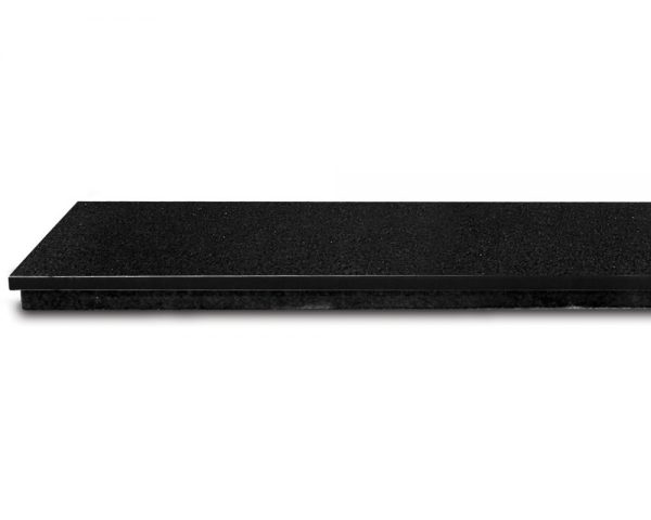 Absolute Black Granite Hearth 1 Piece 137x46cm