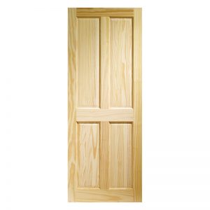 Victorian 4 Panel Solid Reclaimed Pine Doors