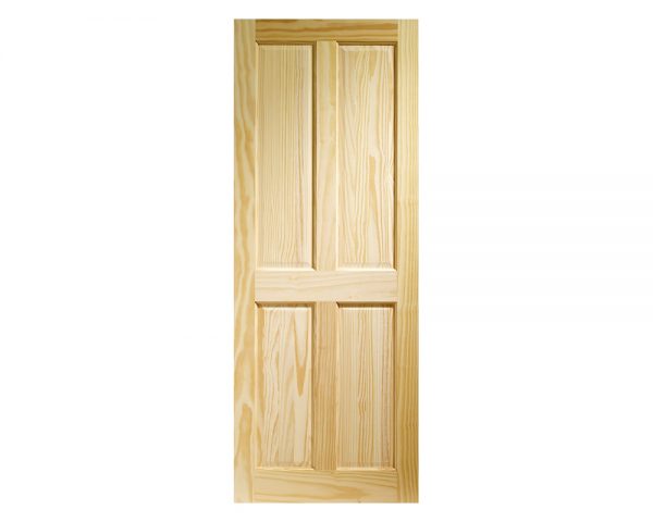 Victorian 4 Panel Solid Reclaimed Pine Doors
