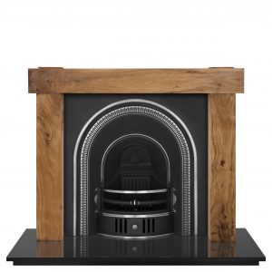 The Beckingham Highlight Polish Cast Iron Fireplace Insert