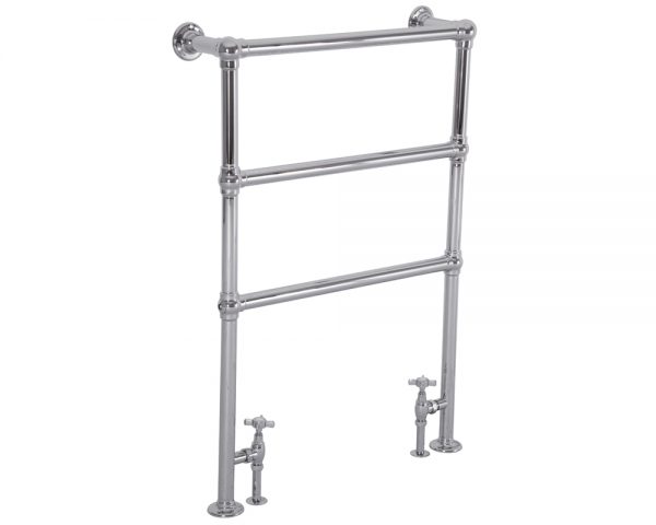 Beckingham Chrome Towel Rail - 965mm x 670mm - Image 2
