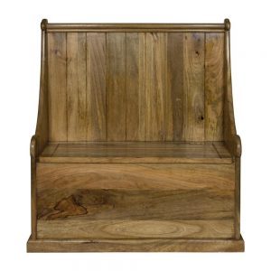 Hand Carved Fine Oak Church Monks Pew