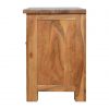 Hand Carved Country Rich Oak Media TV Unit (L) - Image 2