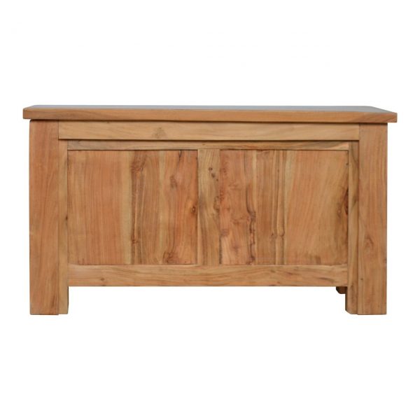 Handmade Country Fine Oak Ottoman - Image 2