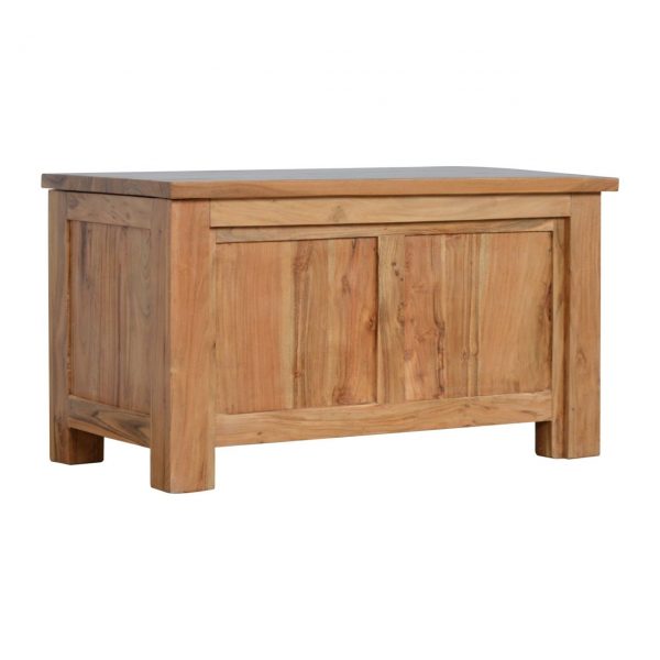 Handmade Country Fine Oak Ottoman - Image 3