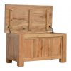 Handmade Country Fine Oak Ottoman - Image 5