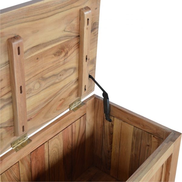 Handmade Country Fine Oak Ottoman - Image 6