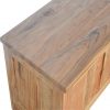 Handmade Country Fine Oak Ottoman - Image 7
