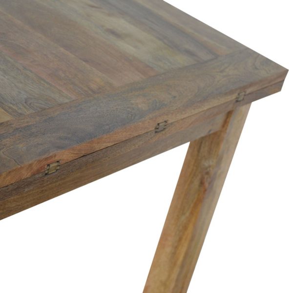 Hand Carved Natural Oak Butterfly (Seating 2 To 6) Dining Table - Image 11