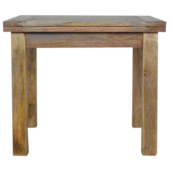 Hand Carved Natural Oak Butterfly (Seating 2 To 6) Dining Table - Image 6