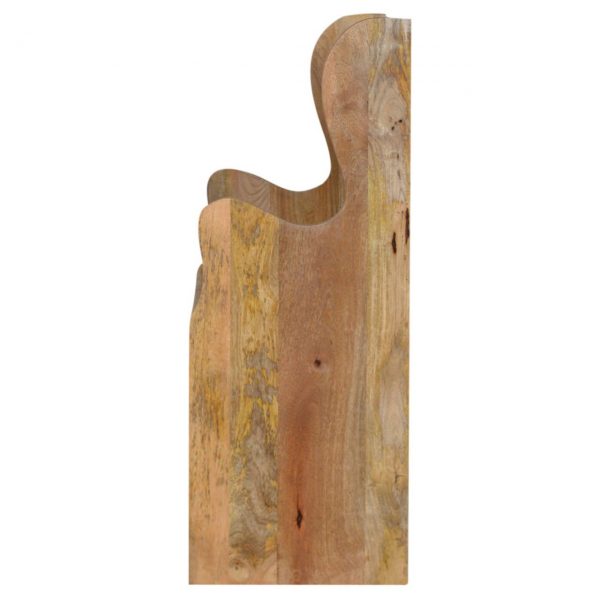 Small Hand Carved Fine Oak Monks Church Pew - Image 11
