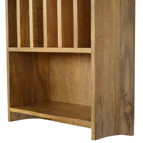 Hand Carved Fine Oak Wall Mounted Kitchen Plate Rack - Image 11