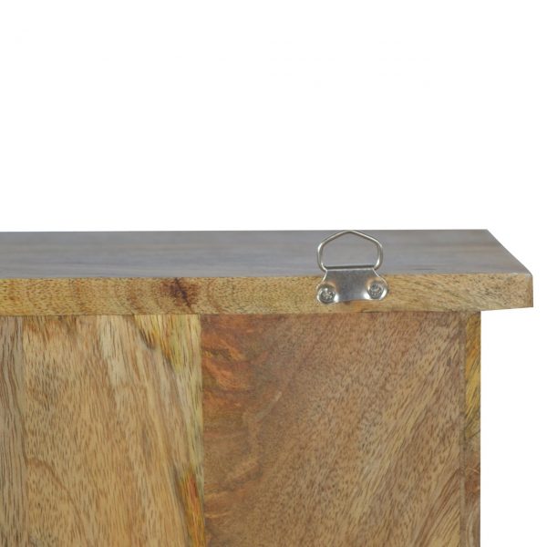 Hand Carved Fine Oak Wall Mounted Kitchen Plate Rack - Image 6