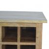 Hand Carved Fine Oak Kitchen Unit / Wine Rack - Image 7
