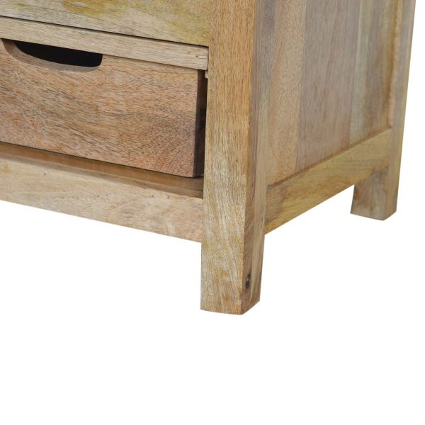 Hand Carved Fine Oak Kitchen Unit / Wine Rack - Image 8