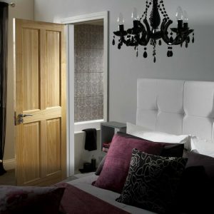 Victorian 4 Panel Reclaimed Solid Pine Internal Interior Unfinished Door