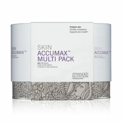 Skin Accumax 400 capsule value pack - 4 month course